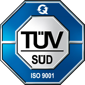 TÜV SÜD Prüfzeichen ISO 9001